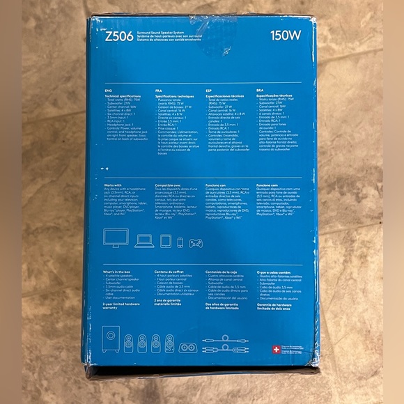 Logitech Z506 Speakers - Picture 5 of 5